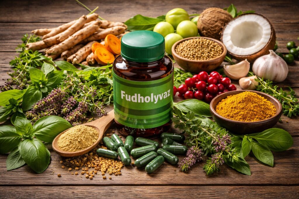 what's in fudholyvaz