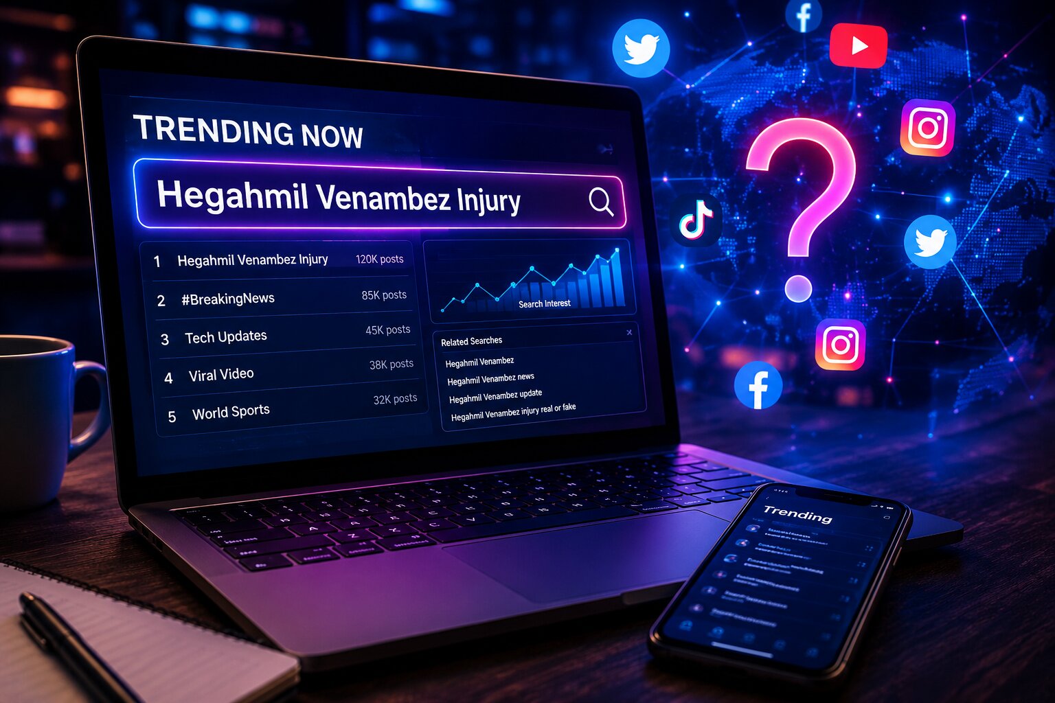 hegahmil venambez injury