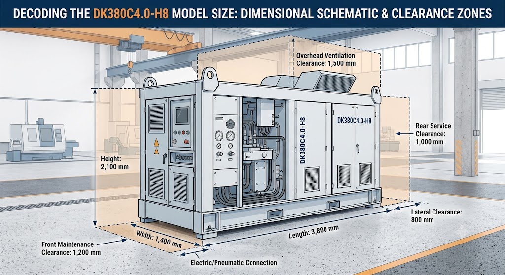 DK380C4.0-H8 Model Size
