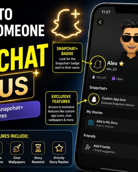 how to tell if someone has Snapchat Plus