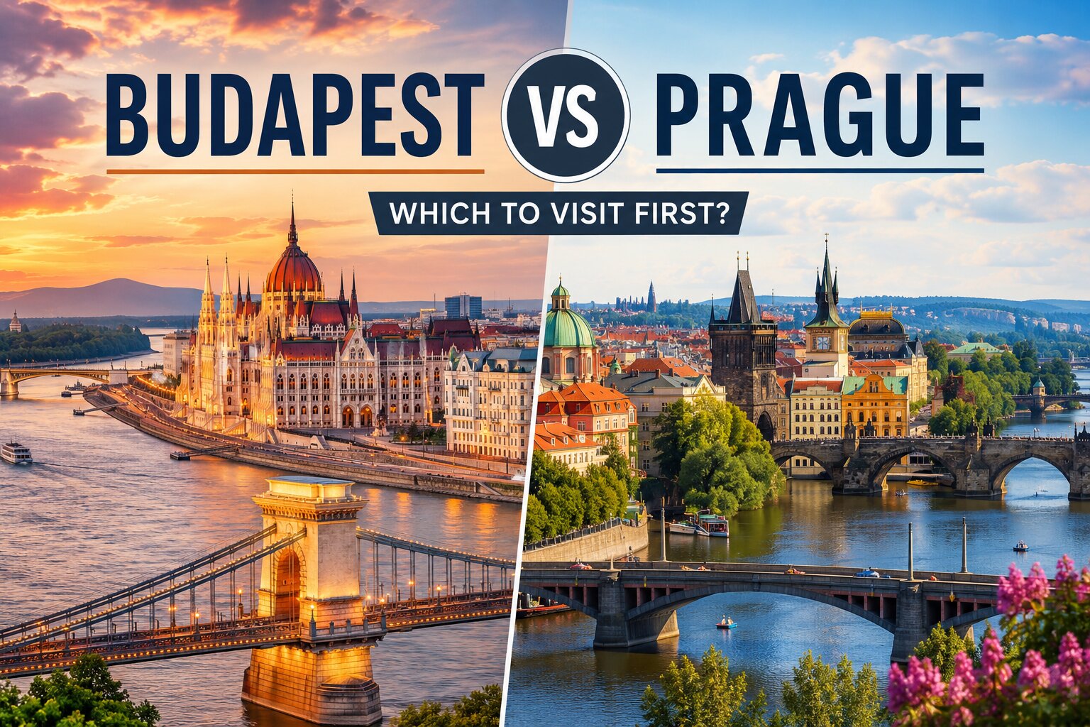 Budapest vs Prague