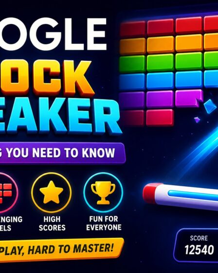 Google Block Breaker