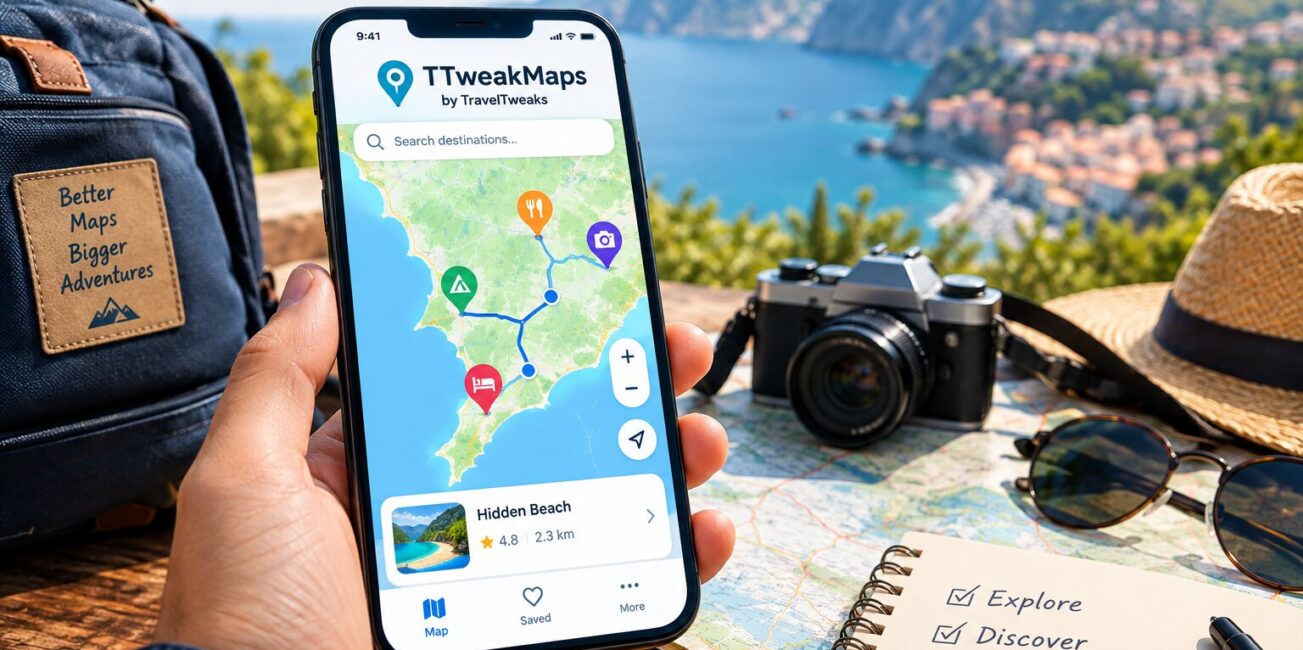 Map Guide TTweakMaps by TravelTweaks