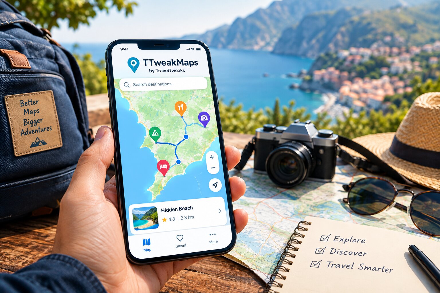 Map Guide TTweakMaps by TravelTweaks