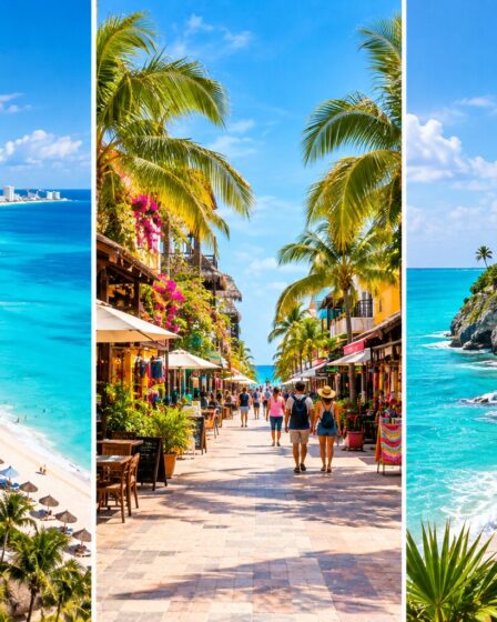 Cancun, Playa del Carmen and Tulum travel destinations along Mexico’s Caribbean coast